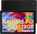 10.1" Android 16 Tablet Octa-core 36GB+128GB Dual Camera A2061