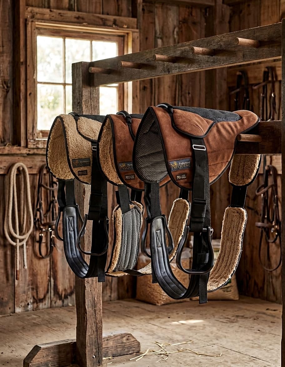 Lightweight Neoprene Padded Bareback Saddle Pad Z771