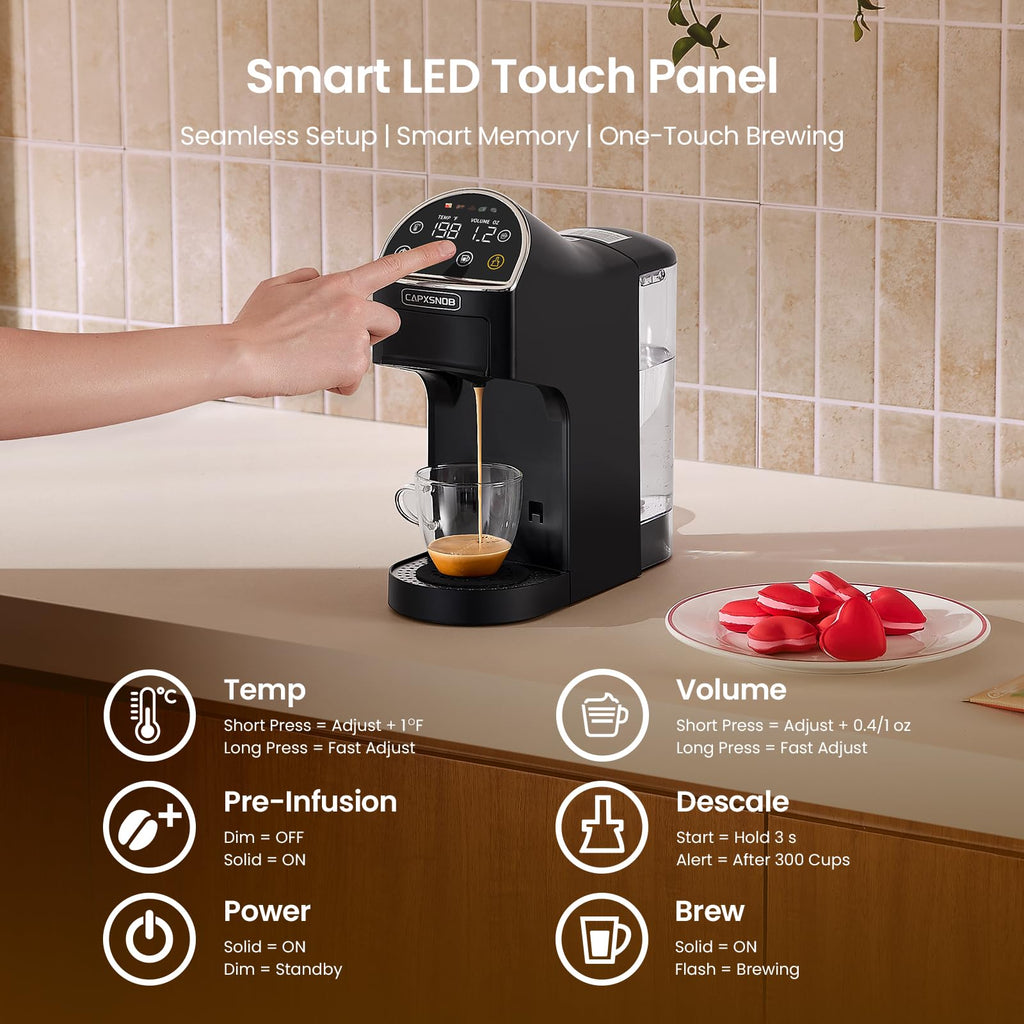 5-in-1 Coffee Maker & Machine T242111
