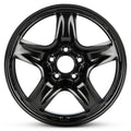 17 Inch Painted Black Car Wheel T5137