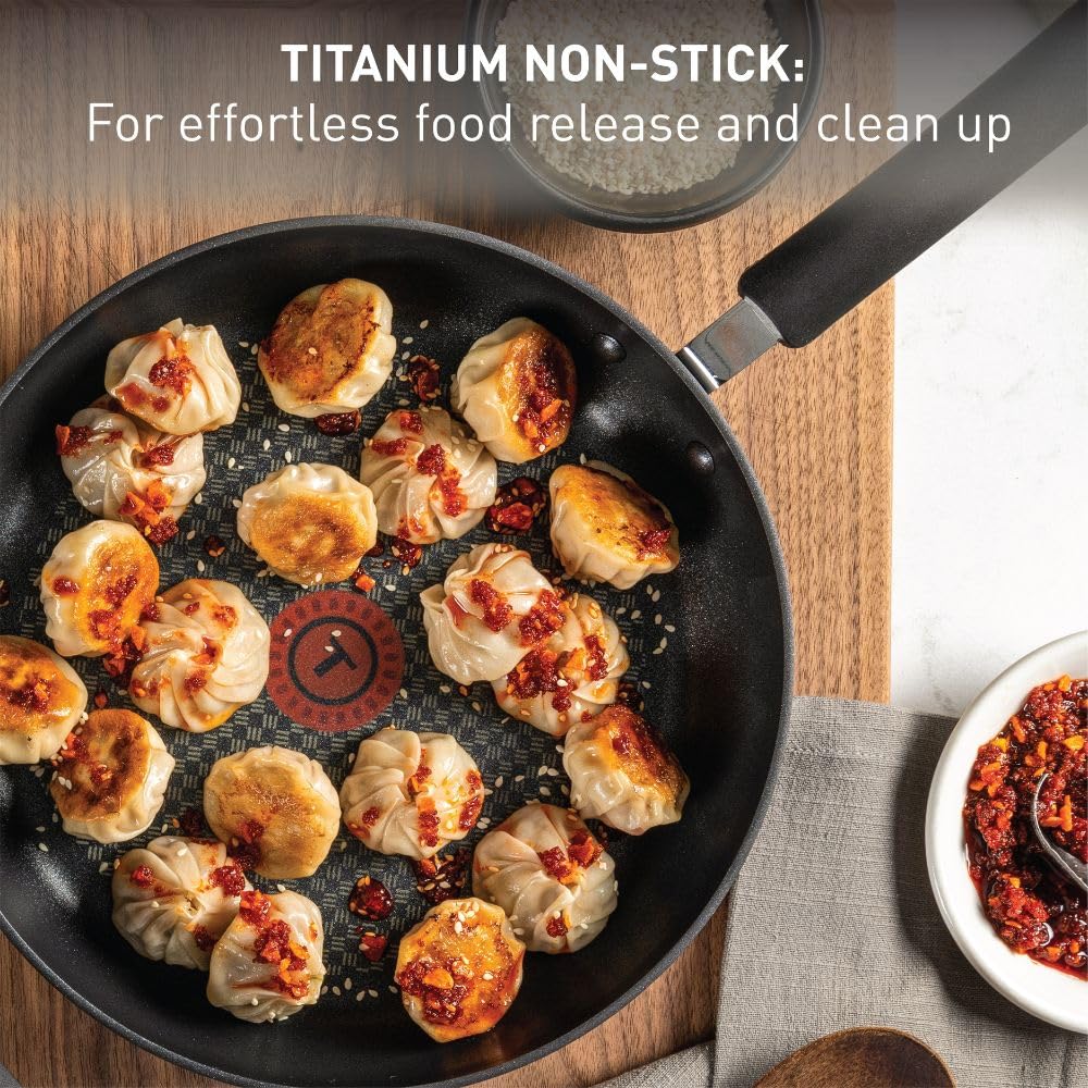 Hard Anodized Nonstick Fry Pan Set, 2-Pack H94679