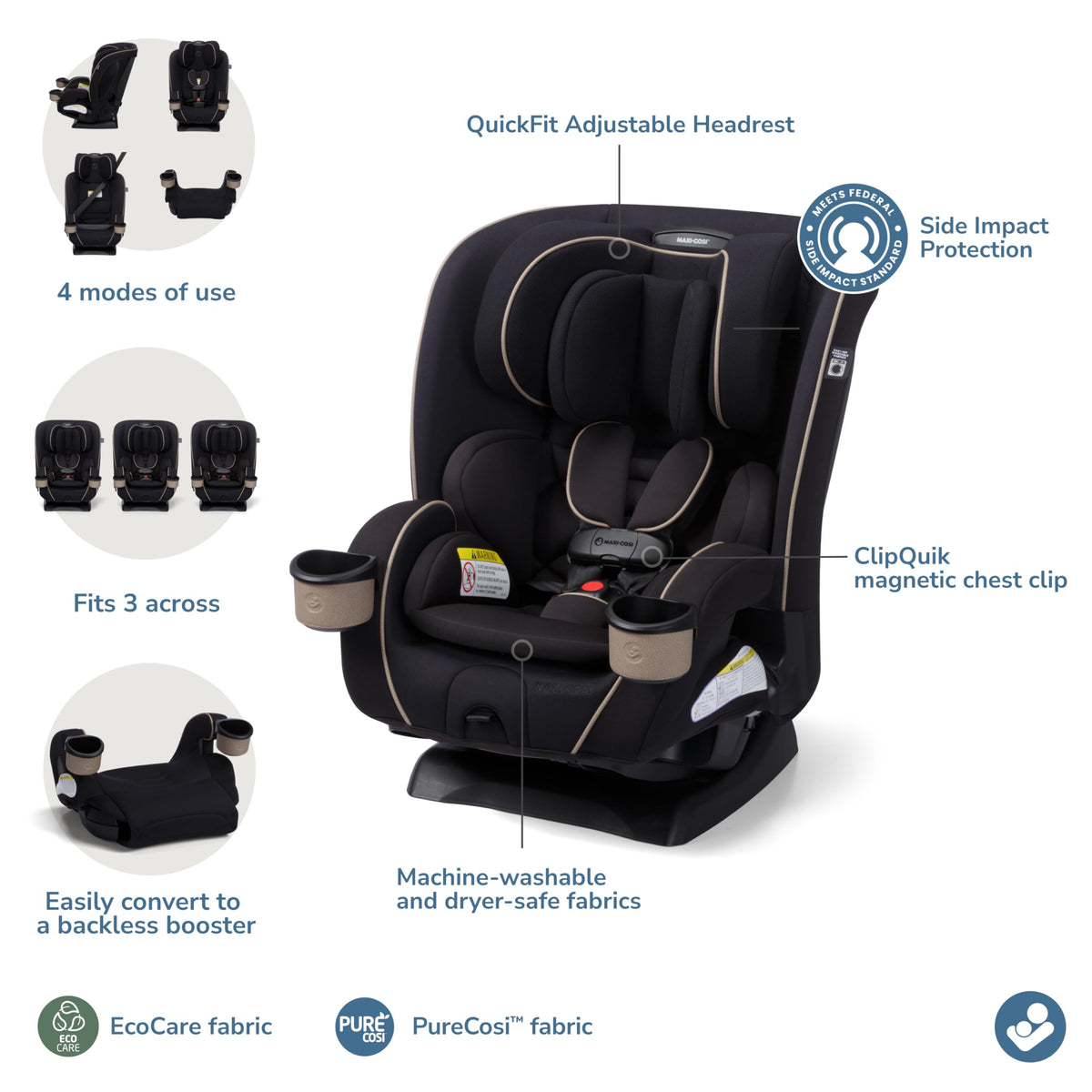 4-in-1 Convertible Car Seat H2967