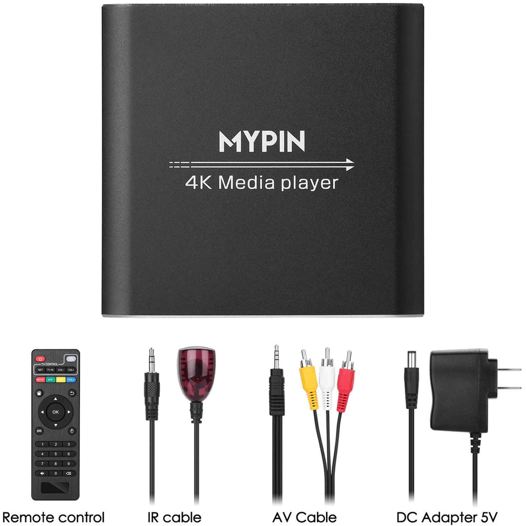 4K Media Player with Remote Control R6228