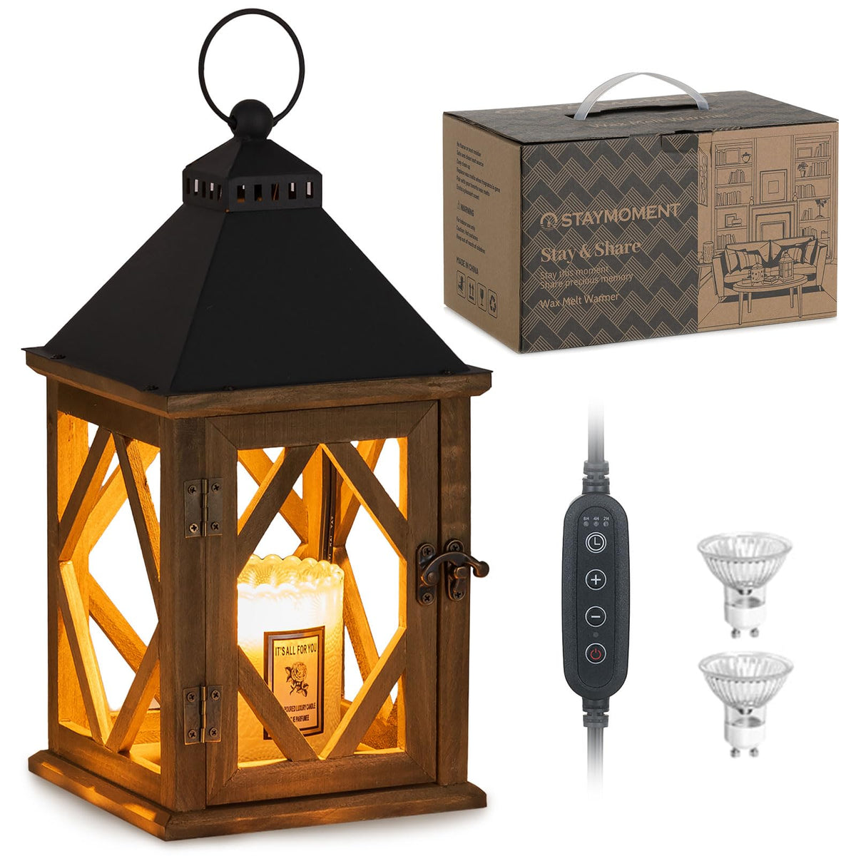 Candle Warmer Lamp with Timer X95980