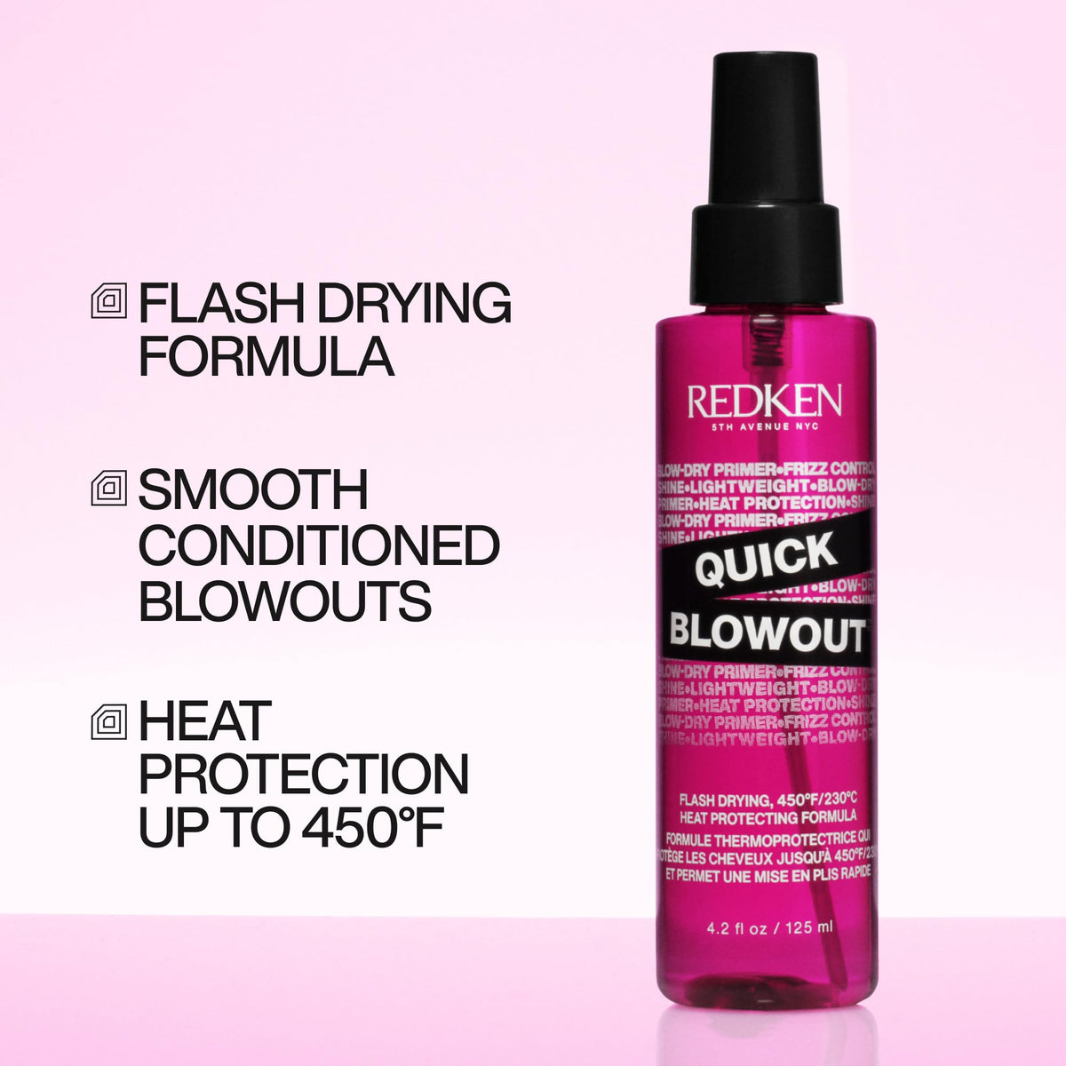Heat Protectant Spray for All Hair Types B466