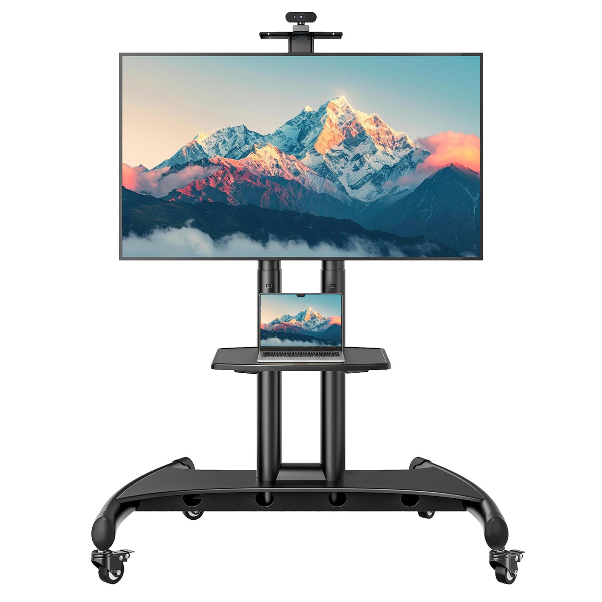 Rolling TV Stand with Shelf for 32-83" TV D410602