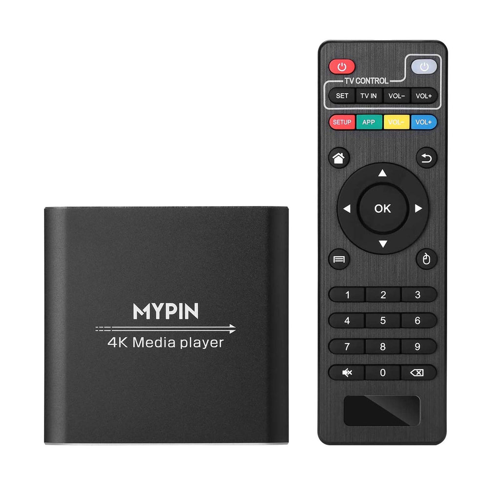 4K Media Player with Remote Control R6228