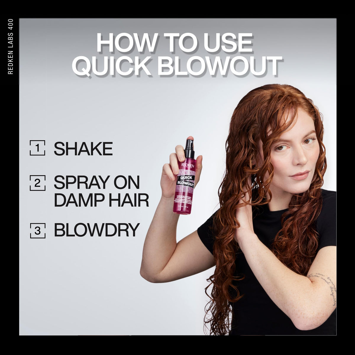 Heat Protectant Spray for All Hair Types B466