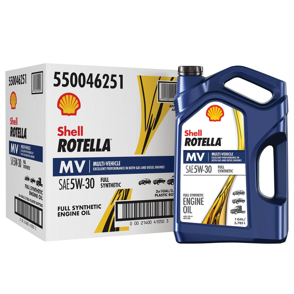 Full Synthetic 5W-30 Diesel Engine Oil, 1 Gallon (3 Pack) C793114