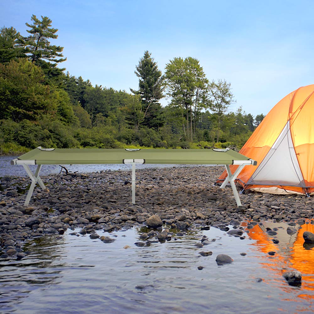 Folding Camping Cot with Carry Bag F22923