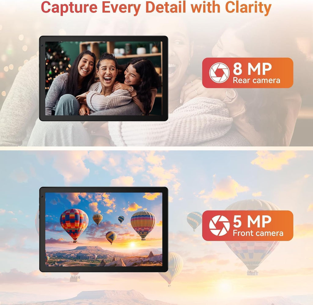 10.1" Android 16 Tablet Octa-core 36GB+128GB Dual Camera A2061