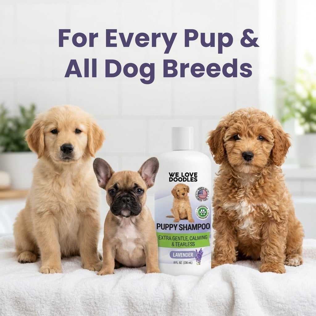 Tearless Hypoallergenic Puppy Shampoo & Conditioner 8 oz J213