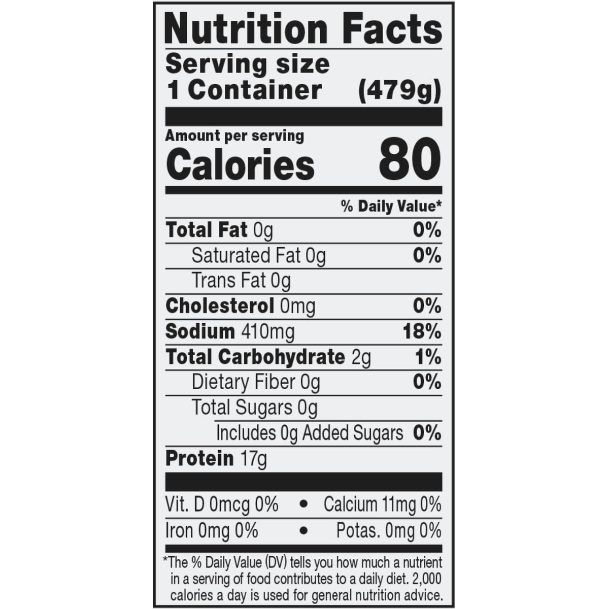 Organic Beef Bone Broth No Salt Added 16.9oz 6 Pack U52501