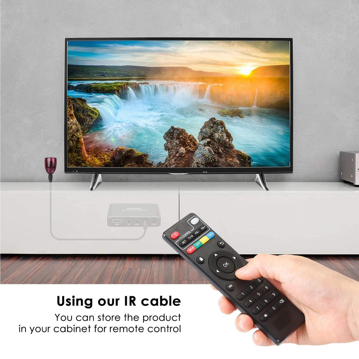 4K Media Player with Remote Control R6228