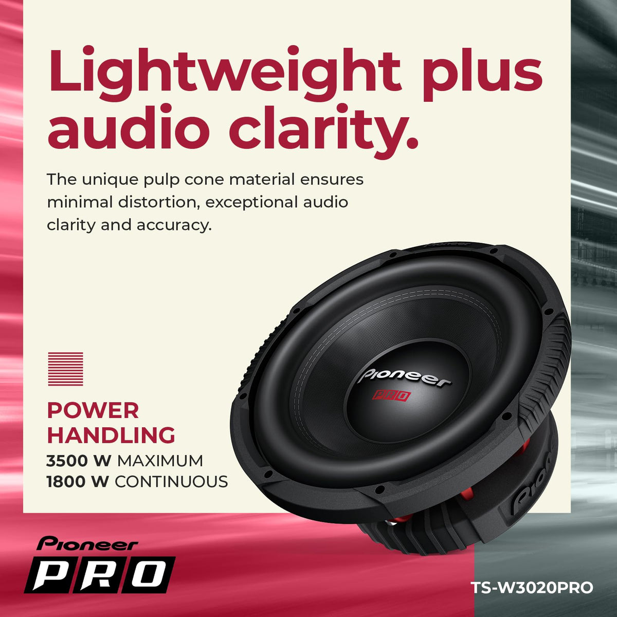 12" Subwoofer 2000W Max A694
