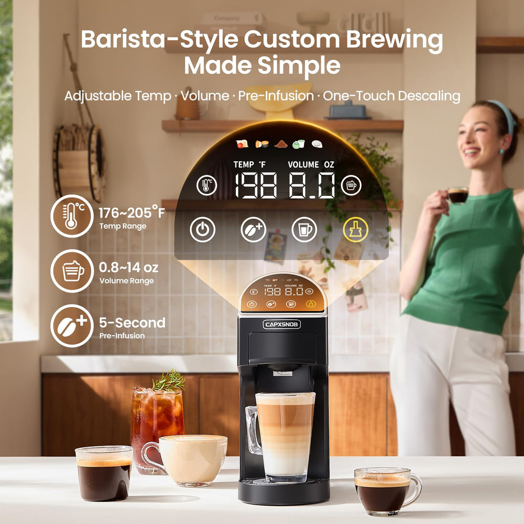 5-in-1 Coffee Maker & Machine T242111