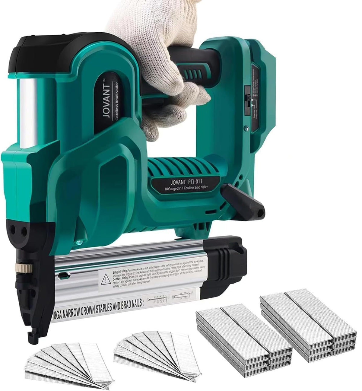 2 in 1 Cordless 18 Gauge Brad Nailer G542286