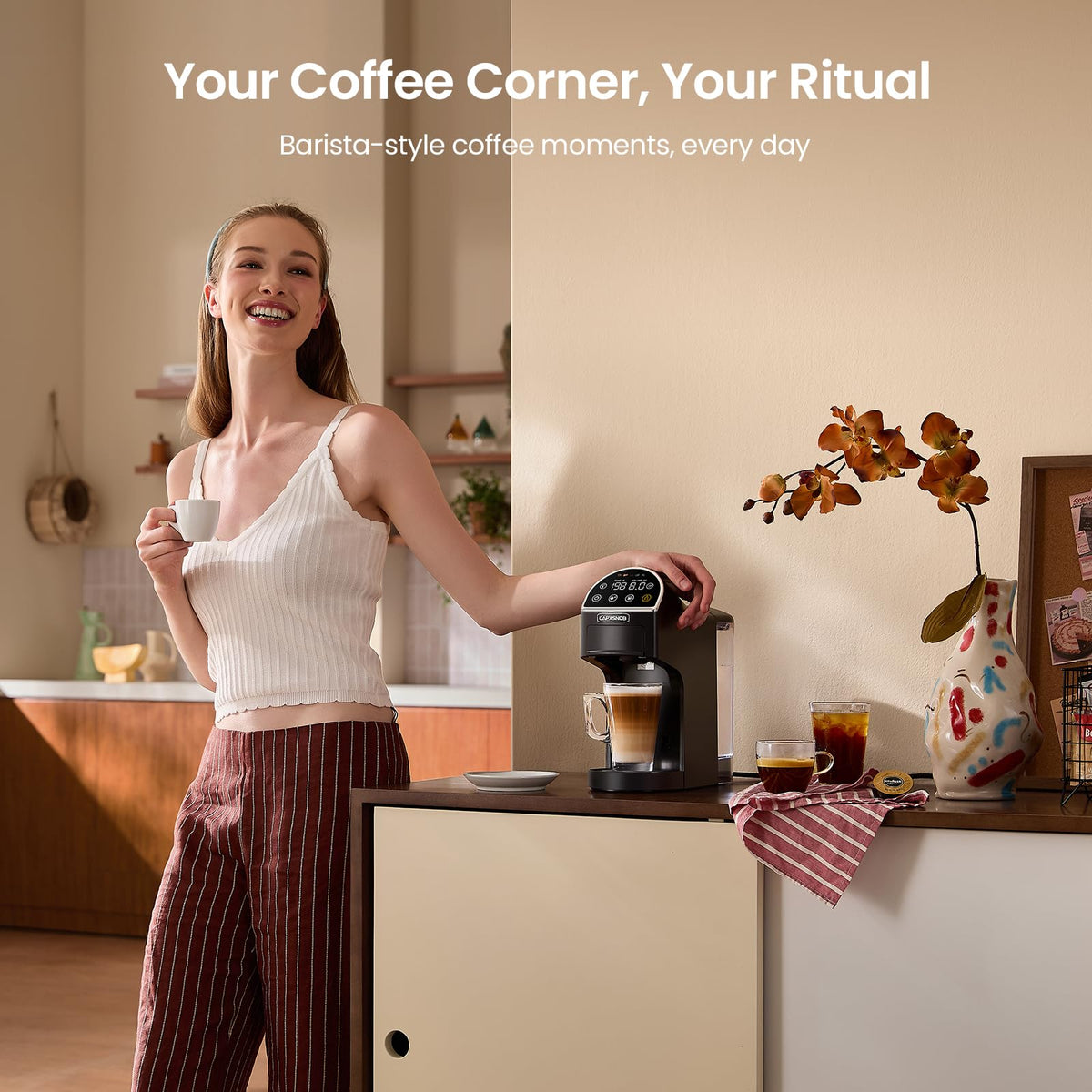 5-in-1 Coffee Maker & Machine T242111