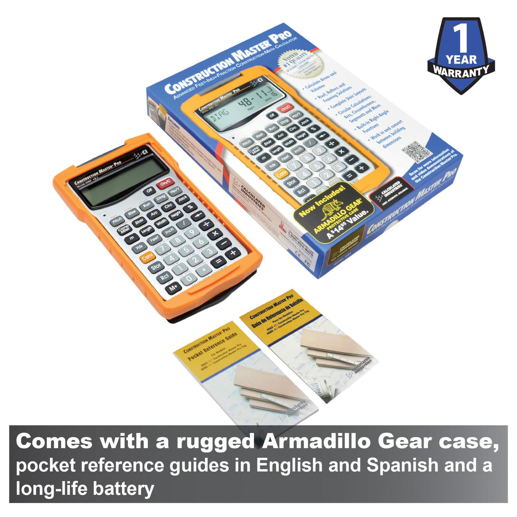 Construction Master Pro Calculator U115808