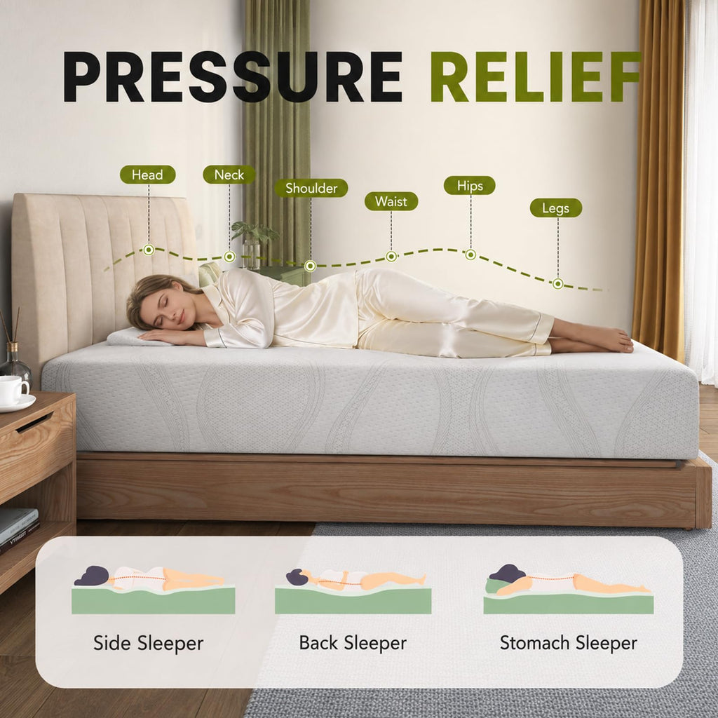 6 Inch Twin Memory Foam Mattress B603419