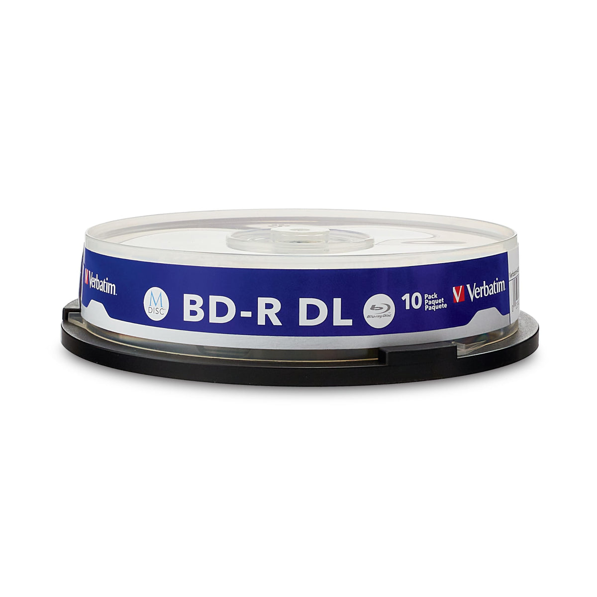 M DISC BD-R DL 50GB Inkjet Printable Discs, 10 Pack F248146