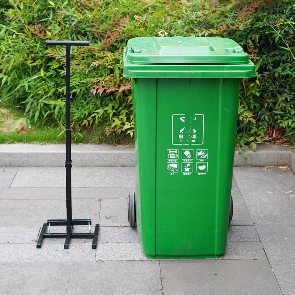 Manual Trash Compactor Hand Tool for Wheelie Bins E342326