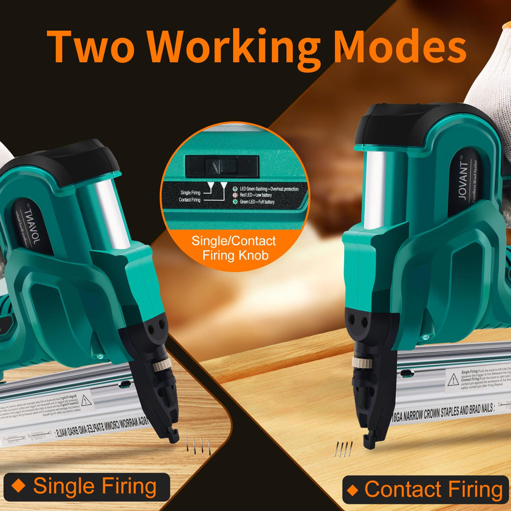 2 in 1 Cordless 18 Gauge Brad Nailer G542286