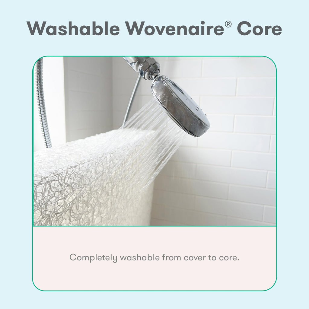 Grey Breathable Washable Crib Mattress & Toddler Bed J811465