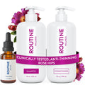 Biotin Color Safe Sulfate-Free Shampoo and Conditioner Set and Hair Serum D86464