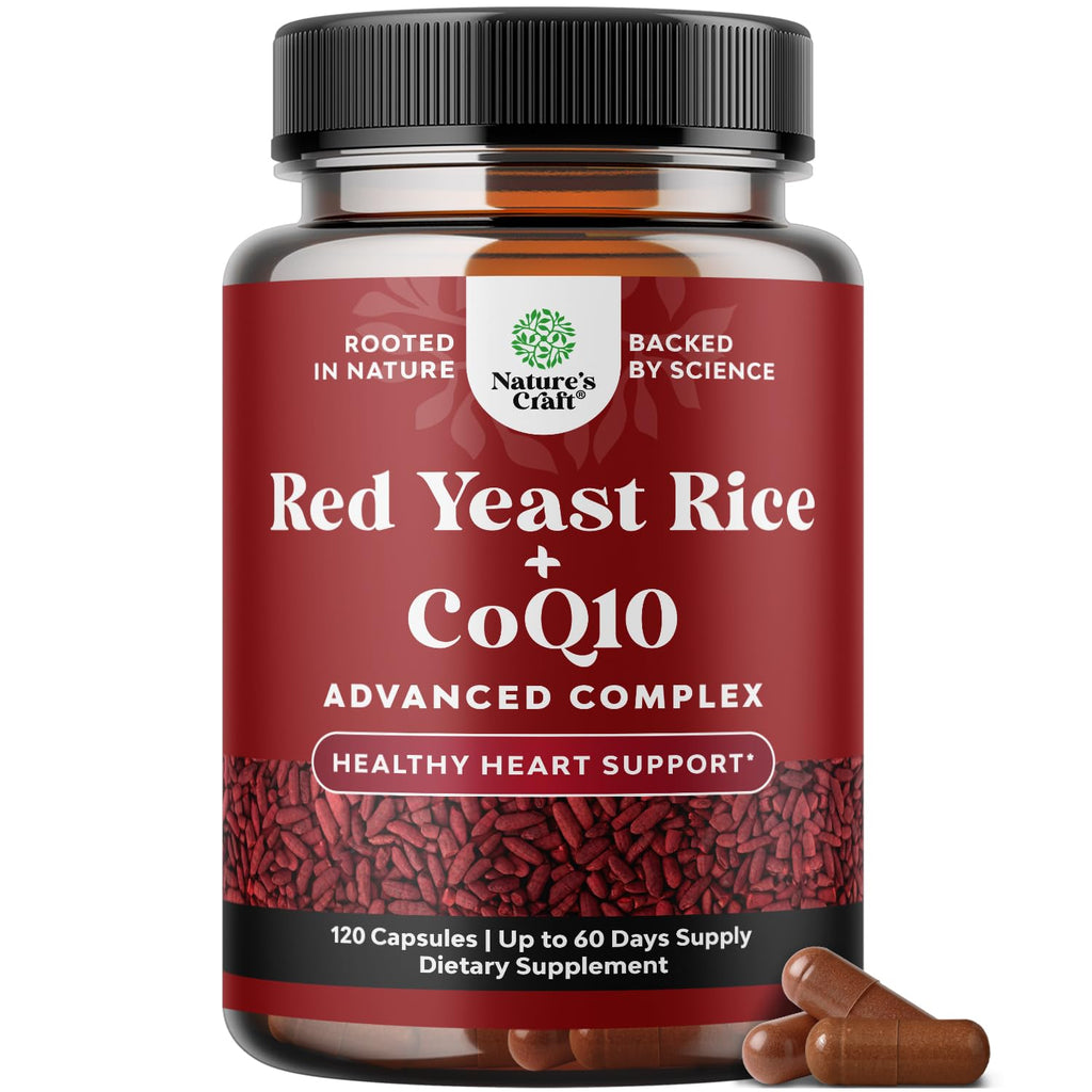 Red Yeast Rice with CoQ10 Supplement 120 Ct P223