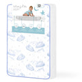 2-in-1 Breathable Inner Spring Portable Crib Mattress E587