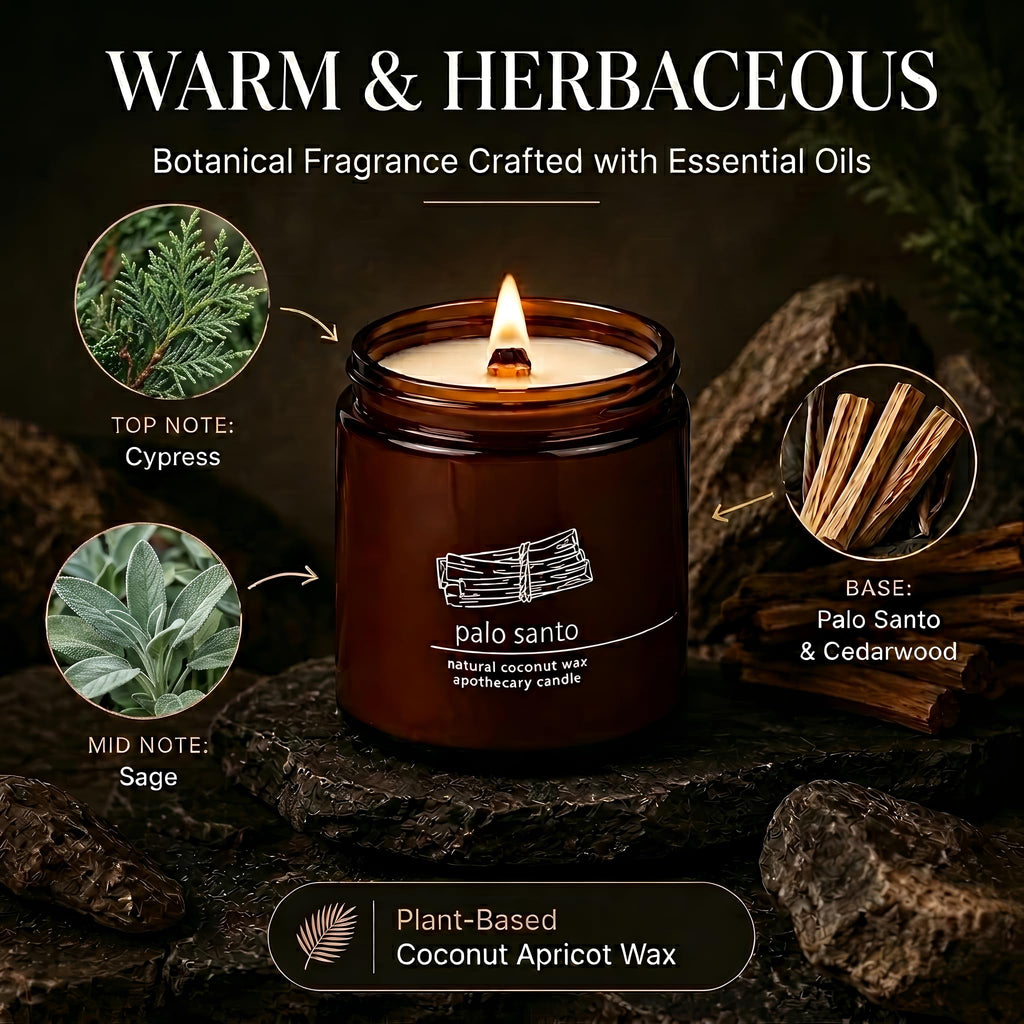 16 oz Wood Wick Candle T7787