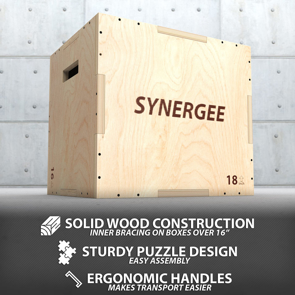 3 in 1 Wood Plyo Box W830