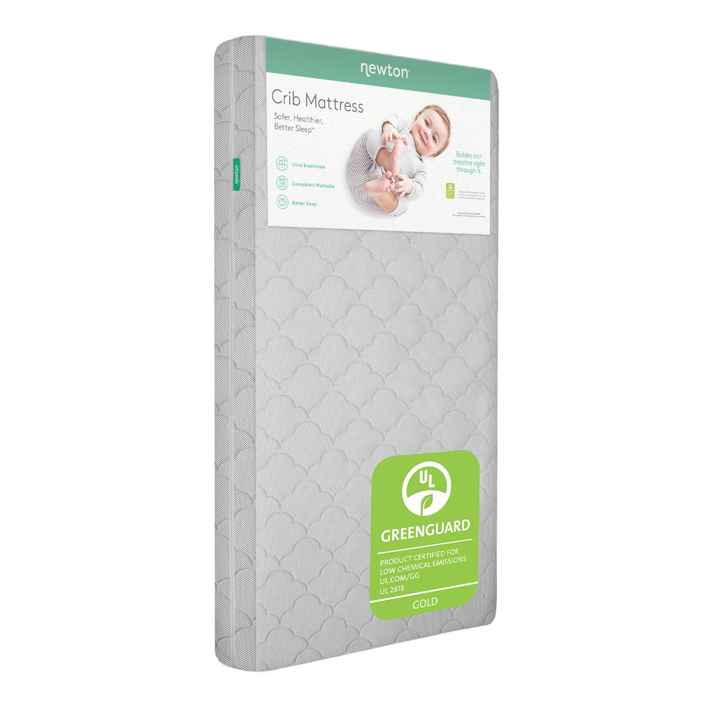 Grey Breathable Washable Crib Mattress & Toddler Bed J811465