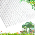 12 PCS Polycarbonate Greenhouse Panels 4' x 2' x 0.32'' I5786