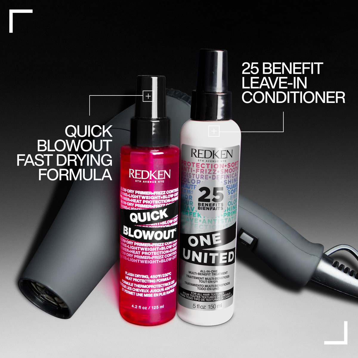 Heat Protectant Spray for All Hair Types B466