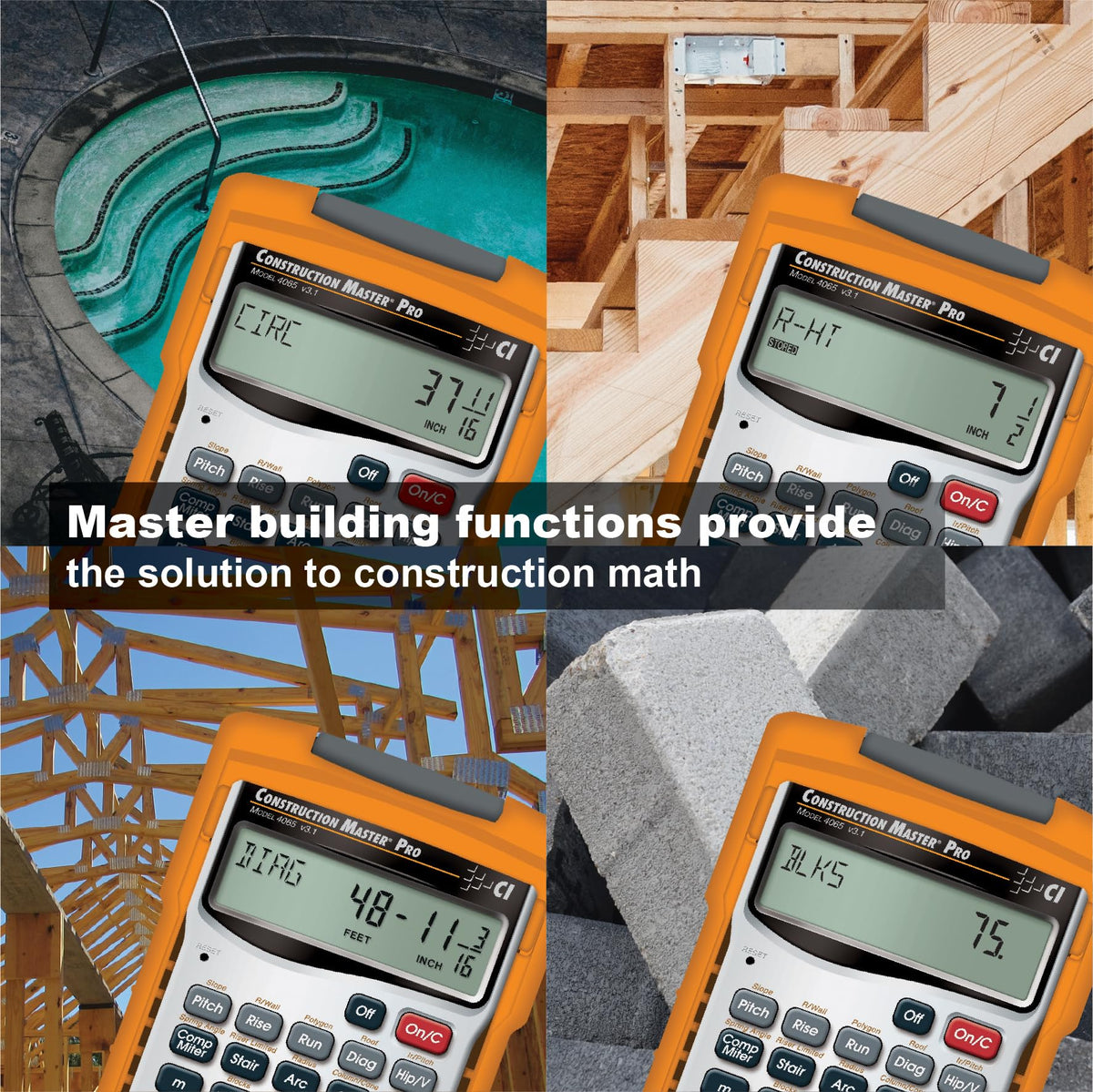 Construction Master Pro Calculator U115808