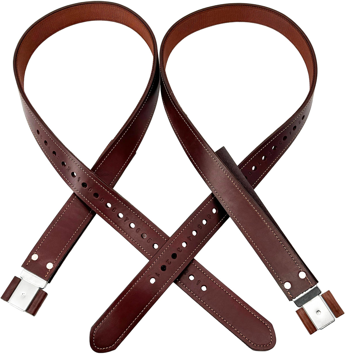 Western Saddle Replacement Fender Stirrup Leathers Pair L774
