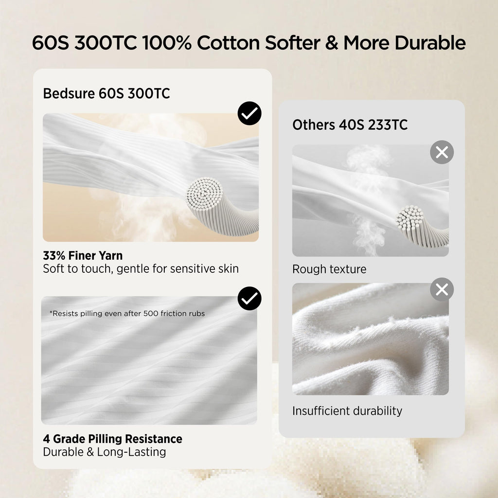 King Size Set of 2 Cotton Pillows U185229