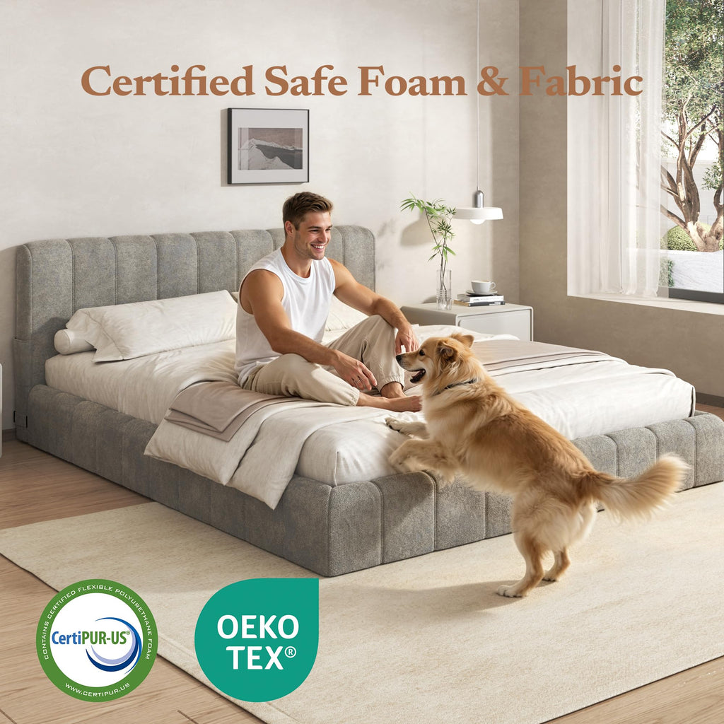 Queen Cloud Bed Frame M20310