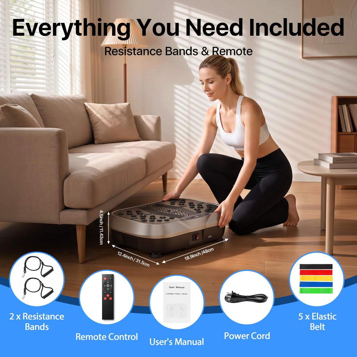 Vibration Plate Exercise Machine A74954