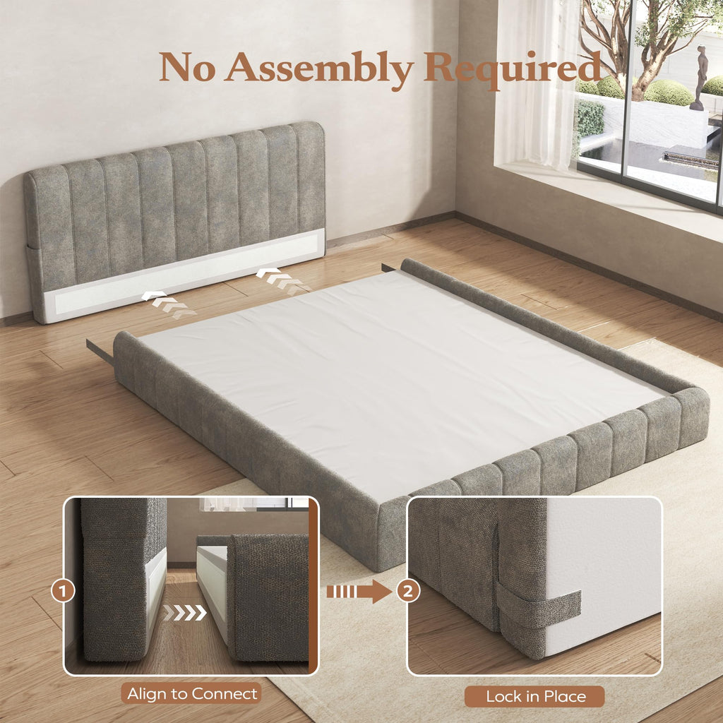 Queen Cloud Bed Frame M20310