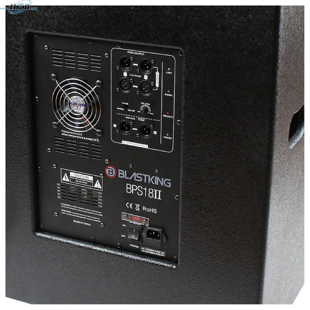 18-inch Powered Subwoofer 4 Ohm 1200 Watts N928