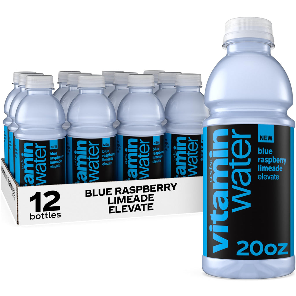 Blue Raspberry Limeade Nutrient Enhanced Water Beverage 20 oz 12 pack S685383