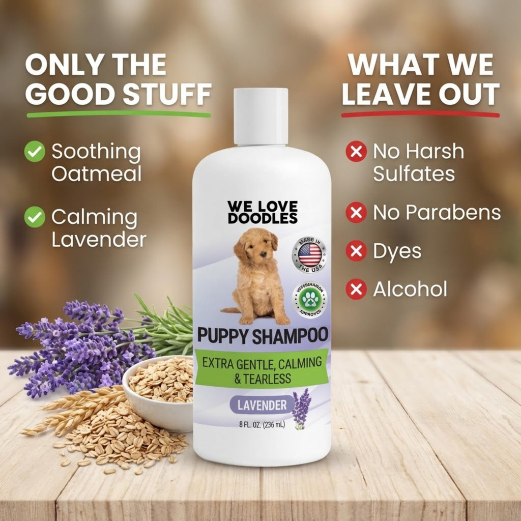 Tearless Hypoallergenic Puppy Shampoo & Conditioner 8 oz J213