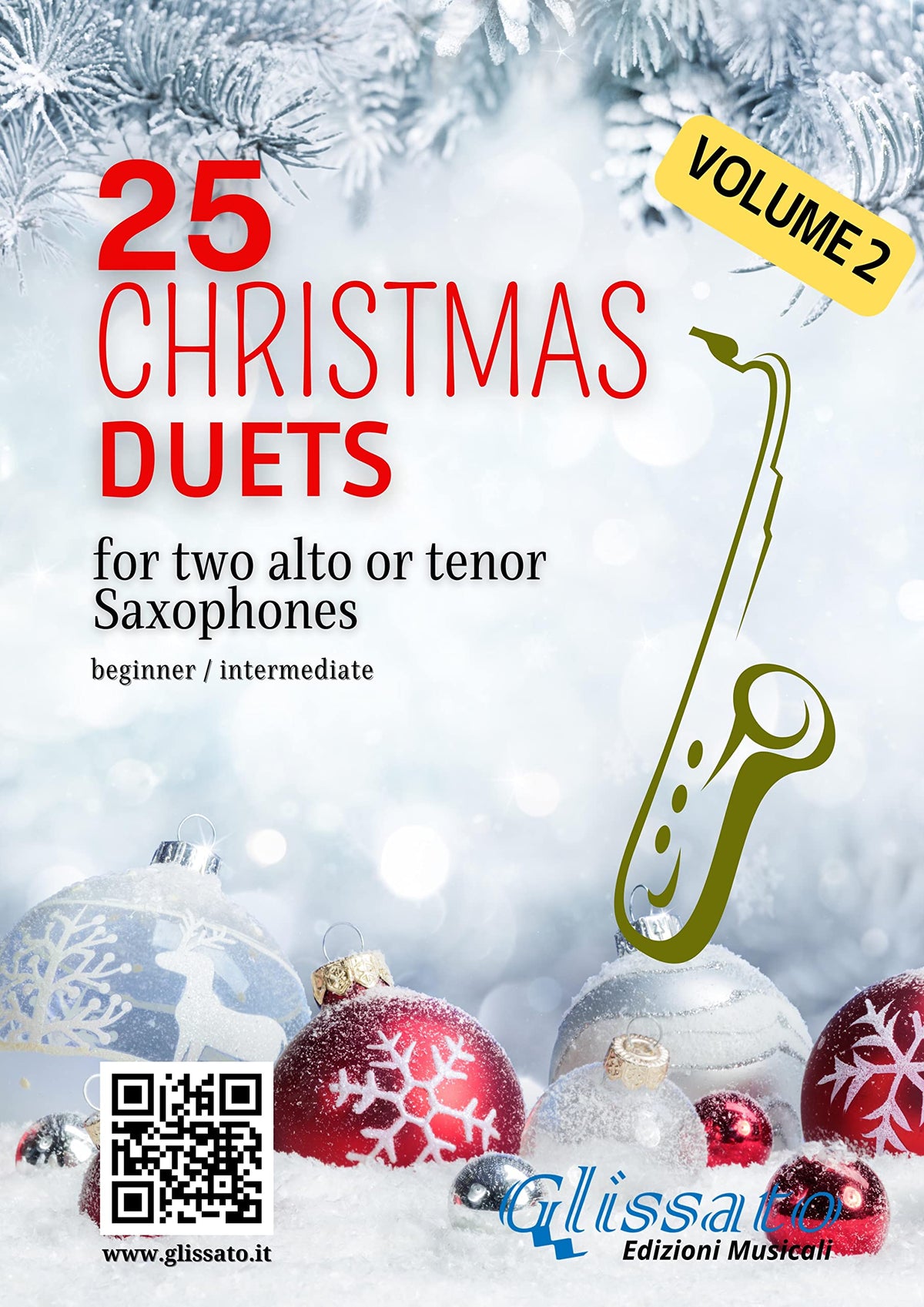 Christmas Duets for Alto or Tenor Saxes F452486