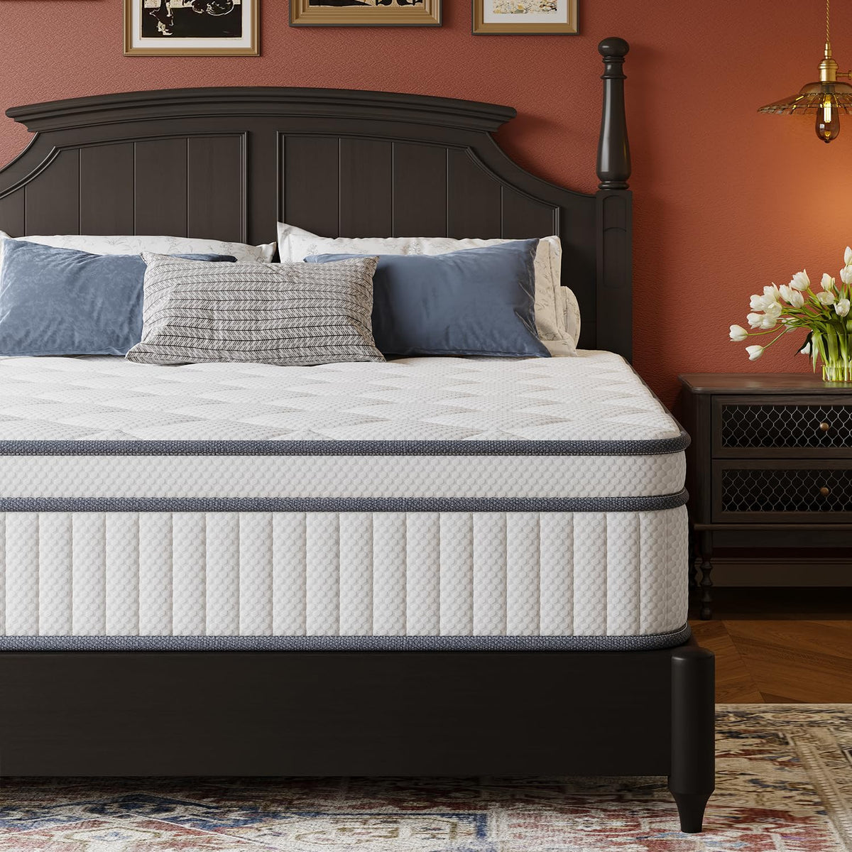 Full Size 14 Inch Innerspring Hybrid Mattress P940674