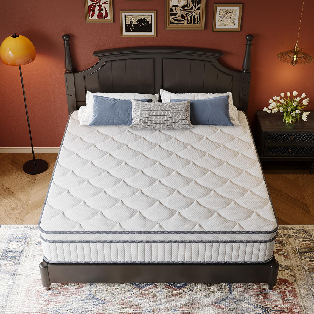 Full Size 14 Inch Innerspring Hybrid Mattress P940674