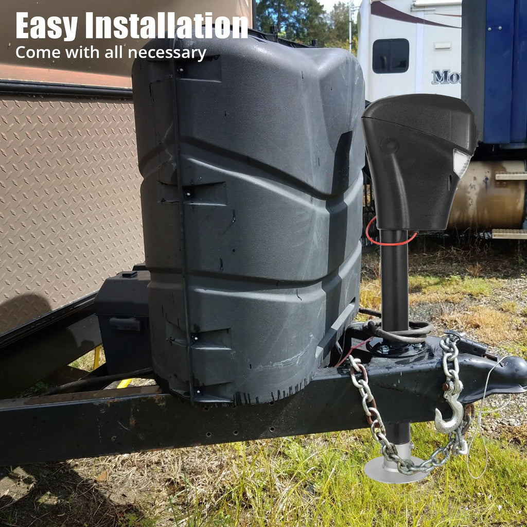 Electric Trailer A-Frame Tongue Jack 3,500 Lbs 18-Inch Stroke 12V DC N23009