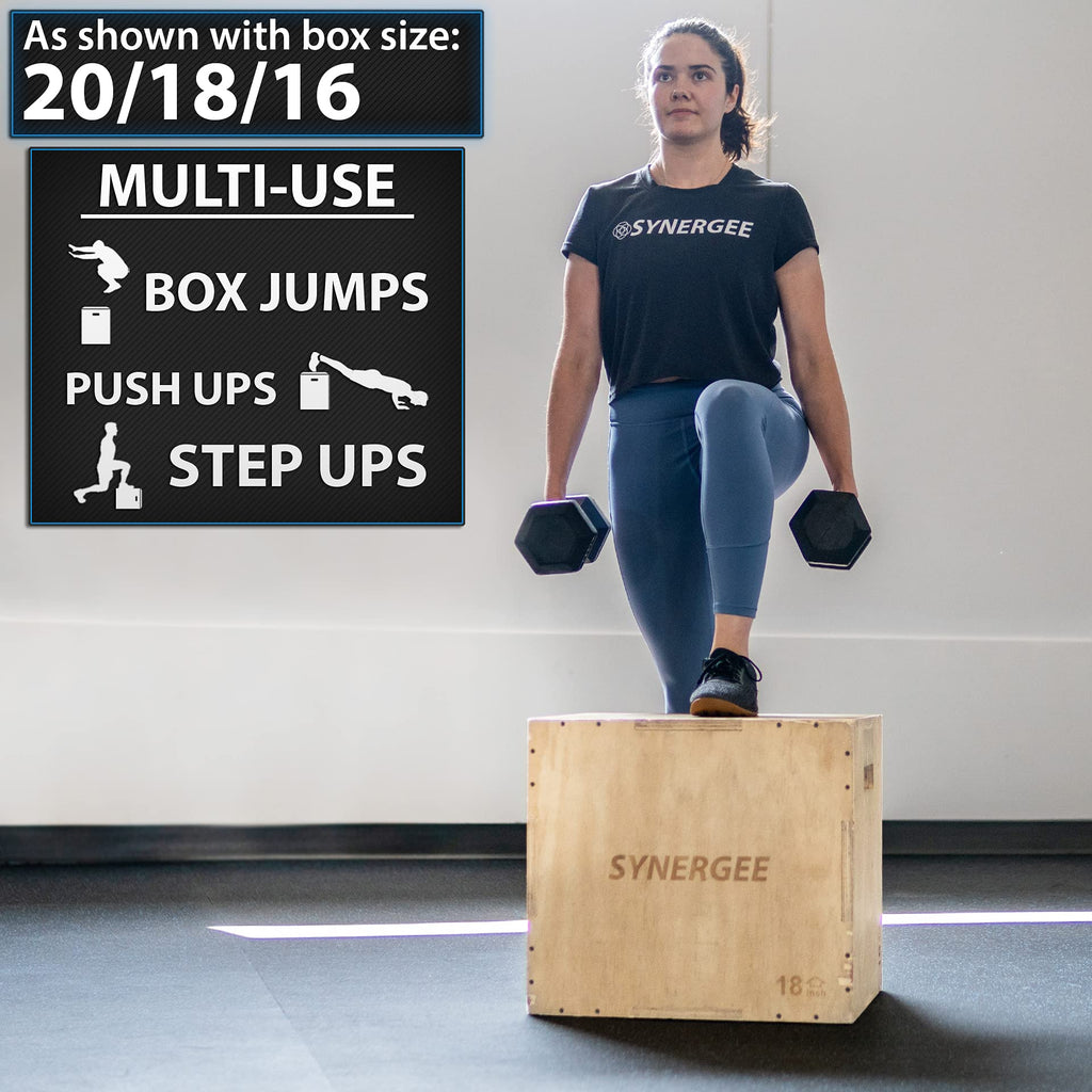 3 in 1 Wood Plyo Box W830